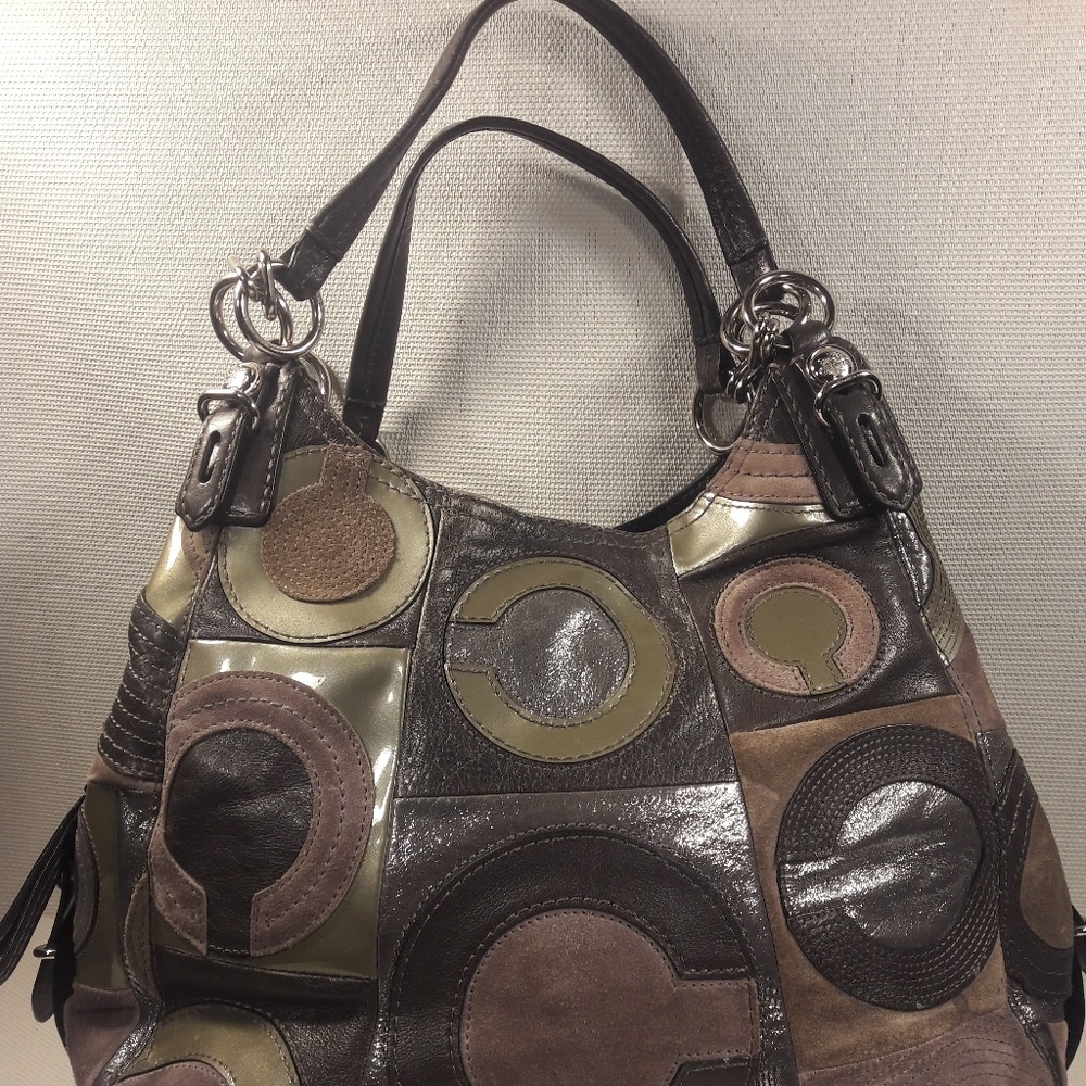 Authentic Coach Madison Shoulderbag Mia Leather Op